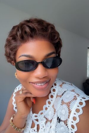 Pixie Frontal Texas Brown (small/ medium/ large)