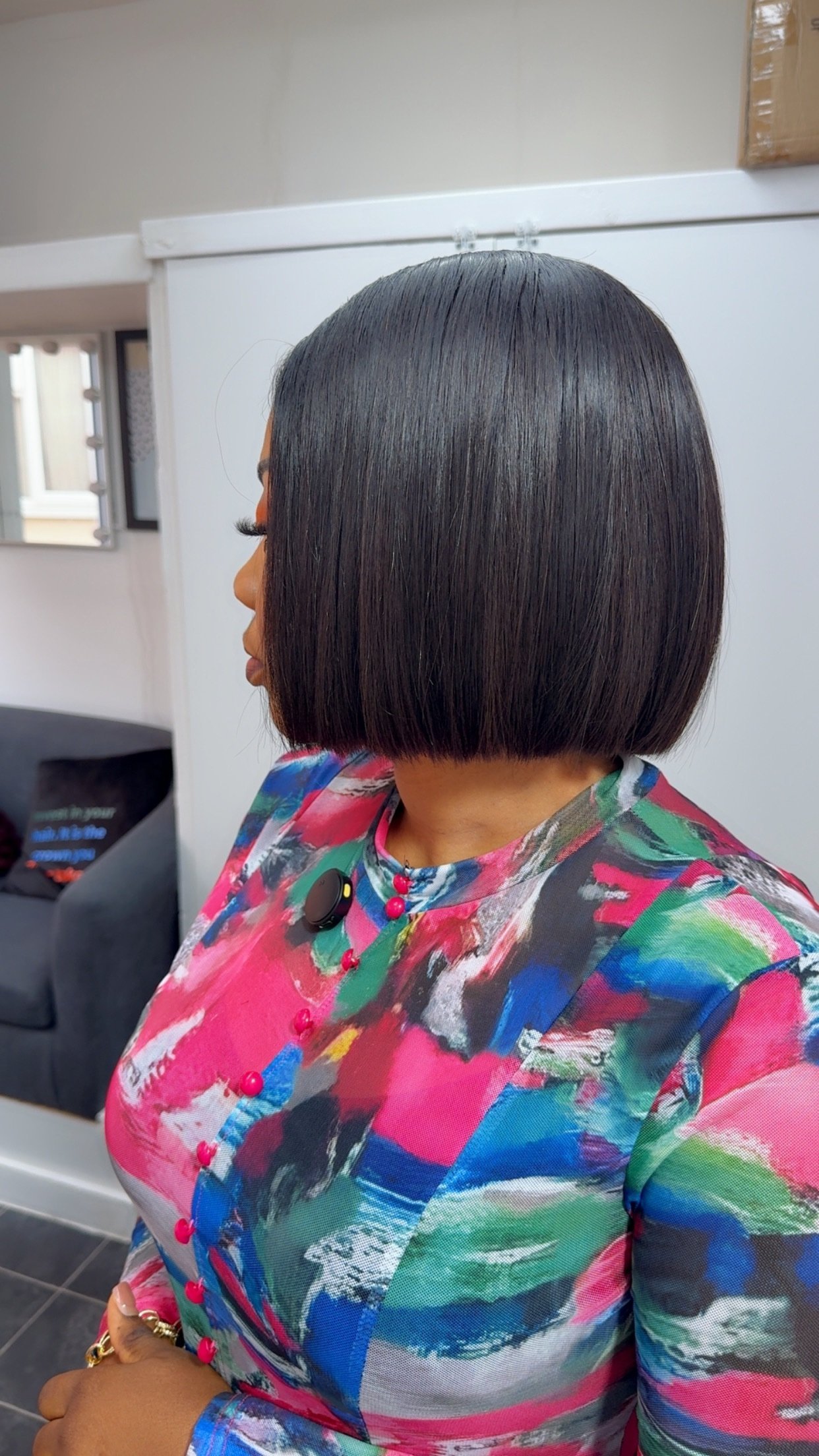 8” Donor Black 2/6 Bob(medium) - Image 3