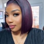 9” Cherry Bungundry Bob 9/6(medium)
